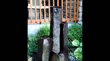 Basalt Column Water Feature