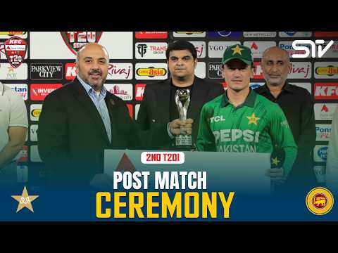 Post Match Ceremony | Pakistan vs Sri Lanka | Match 02 | T20I Series 2026 | PCB | M9P1H