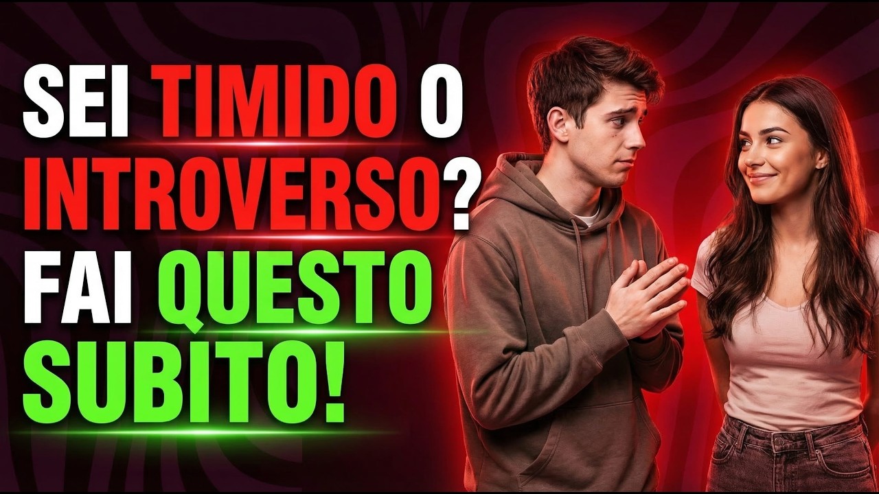 Sei TIMIDO e INTROVERSO? La CRESCITA SENTIMENTALE Può Davvero CAMBIARTI? (Ecco la VERITÀ)