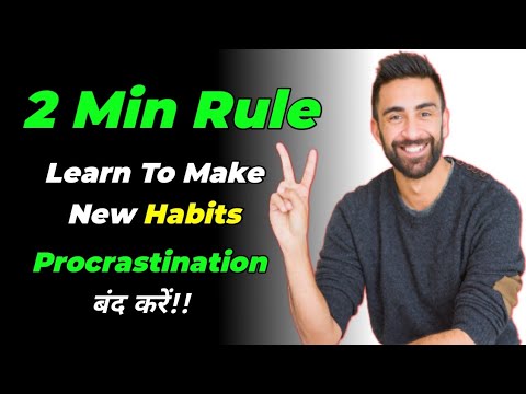 2 Minutes Rule | End Procrastination | Make New Habits & Deep Focus 😎 ...