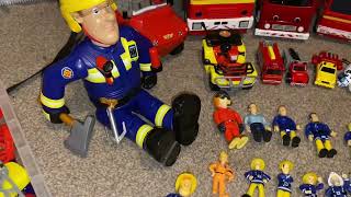 My fireman Sam toys collection | Fireman Sam Stuff Resimi