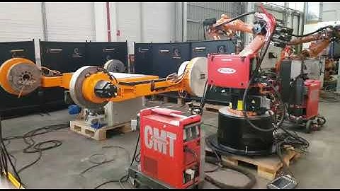 Kuka welding system H positioner KR16 KRC2 ED05 with Fronius CMT