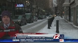 Snow storm causes more dangerous driving conditions