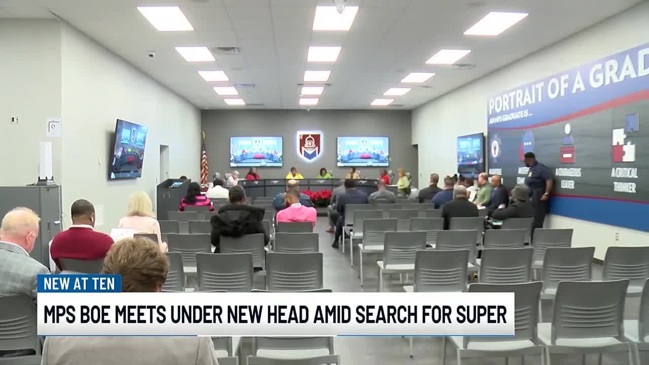 Montgomery school board meets amid superintendent search - YouTube