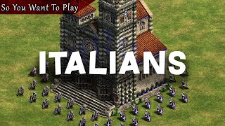 So You Want To Play Italians