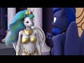 Sfm celestia and luna arguing  slice of life anthro 60 fps