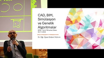 CAD, BIM, Parametrik Tasarım ve Genetik Algoritmalar