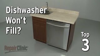 Dishwasher Won’t Fill With Water — Dishwasher Troubleshooting