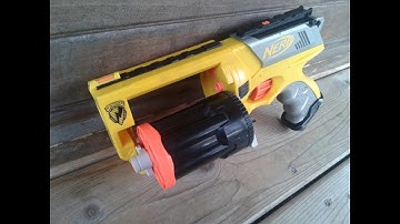 Cool NERF Maverick Mod (Air Restrictor Removal and Barrel Drop)
