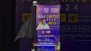 Honored to be part of RAJ CRITICON 2024 as a Faculty & Organizing Team Member!