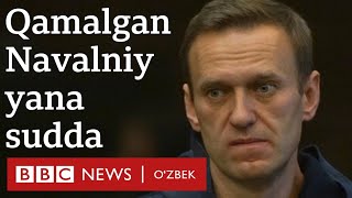 Россия: Қамалган Навальний яна судга тортиляпти - намойиш бўладими? BBC O'zbek Navalny Yangiliklar