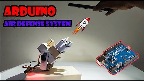 Arduino Air Defense System 2023||Online Electronics Shop||#arduino #embeddedproject #trending#vidiq