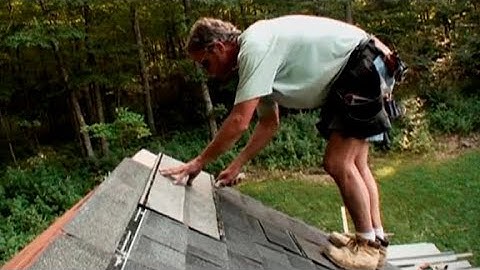 Hoe dakspanen te leggen - Eenvoudig stapsgewijs proces