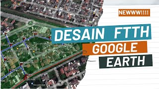 DESAIN FTTH - DENGAN MENGGUNAKAN GOOGLE EARTH screenshot 4