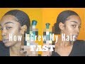 HOW I GREW MY NATURAL HAIR SO FAST | USING ONLY ONE PRODUCT .... PURCHASE TODAY !!