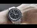 First with the 2021 Omega Speedmaster Professional! Ref: 310.30.42.50.01.002 (Sapphire Ver.)