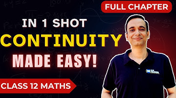 Most Students Get This Wrong! 🤯 Continuity Explained | Class 12 Maths Chapter 5