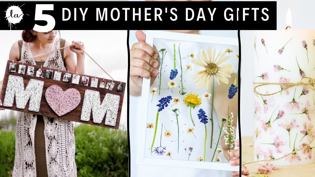 DIY, Ideas de Regalos para el Día de la Madre, Mother's Day Ideas 