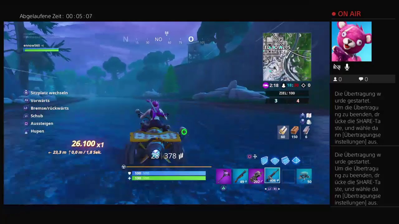 powerchord fortnite battle royale - lagerfeuer fortnite map