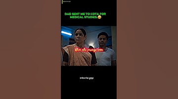 Dad sent to me kota for medical studies 🥹| medical dream series |#neetaspirants #neet2025 #shorts