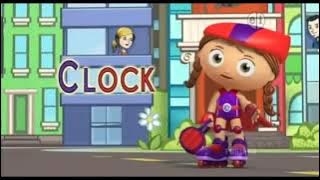 Super Why Short Clip in 4K Wonder Red Fixes The Clock Tower