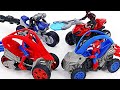 Marvel avengers spiderman rip n go motocycle run and go  dudupoptoy