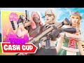 AMAR BİZİ İZLEDİ !! EFSANE TRİO CASH CUP MAÇLARI !! (Türkçe Fortnite)