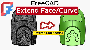 Using Extend Face / Curve in FreeCAD – Reverse Engineering Workflow