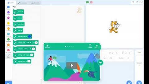 How to use Pen block in Scratch 3.0