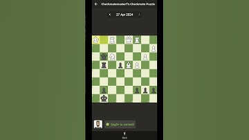 Day 23 & 24 of solving daily chess puzzles