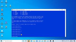 15  Color command dont   Windows Dos Commands tutorial   System Admin tutorial commands