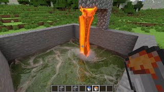 Minecraft but realistic water and lava block #shorts #minecraft #live screenshot 3