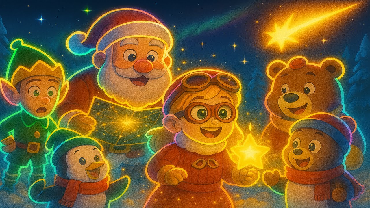 The Christmas Comet Surprise – Emma & Chilly’s Holiday Adventure 🌠🎄