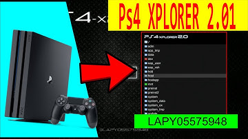 Test PS4 Explorer 2.01 by Lapy