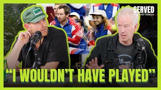 RARE STORY: How AGASSI got McENROE to play in '92 DAVIS CUP!