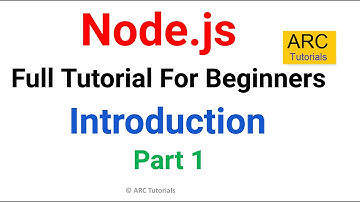 Introduction | Ep 1 | Node JS Tutorial For Beginners