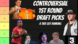 The WORST First Round Picks in the 2024 NFL DRAFT (NFL Draft Tierlist Pt. 1)