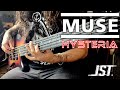 MUSE - Hysteria (Bass Cover)