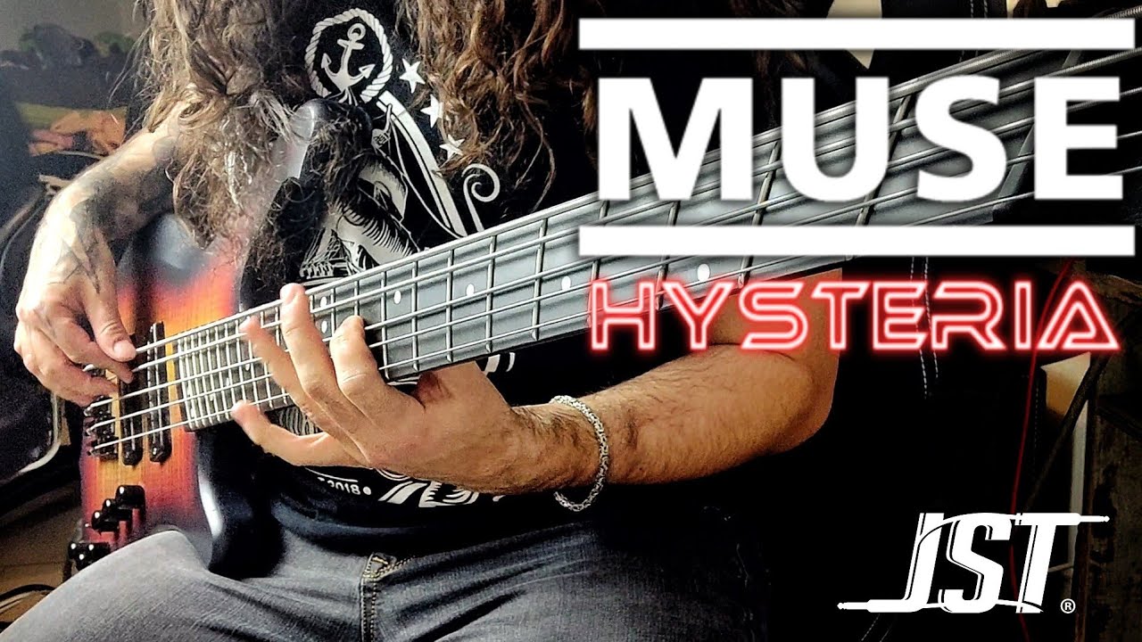 MUSE Hysteria (Bass Cover) YouTube
