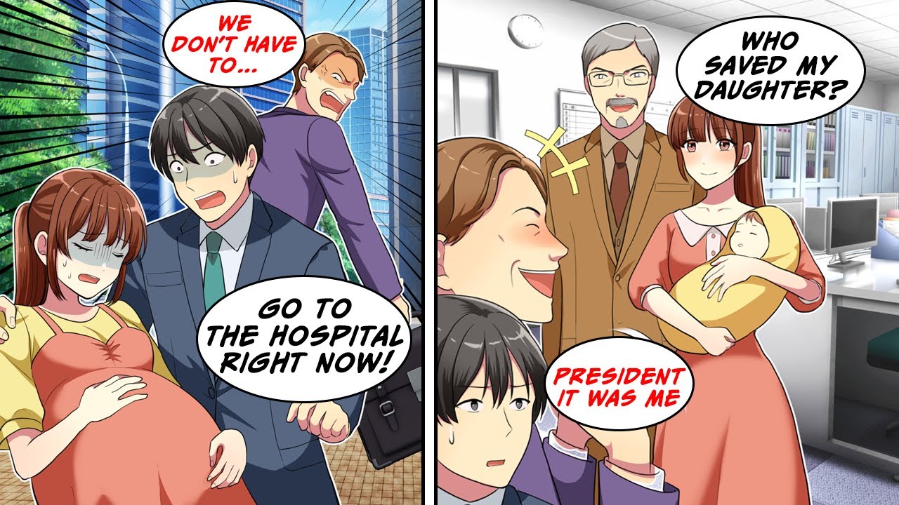 [Manga Dub] My Boss ignored the pregnant lady, but She was the CEO's daughter...!? [RomCom]