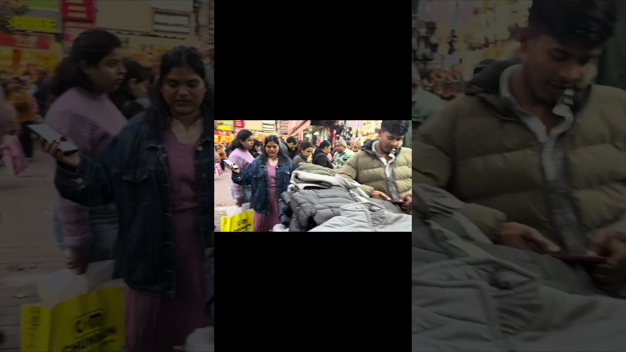 Exploring Sarojini Nagar market  