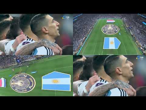 Argentina National Anthem vs France - FIFA World Cup final 2022