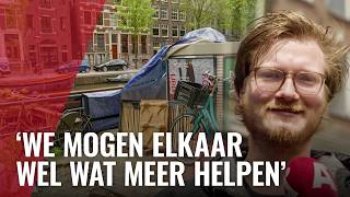 Thumbnail for Stel kampeert al maanden in tent op Kloveniersburgwal