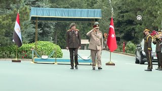 Chief of General Staff Gürak meets with his Egyptian counterpart