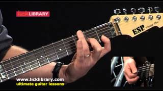 Gary Moore - Parisienne Walkways Live Guitar Lesson Intro With Danny Gill