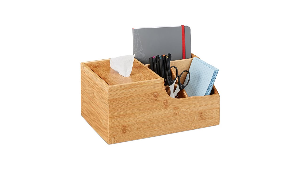 Büro Organizer mit Tücherbox