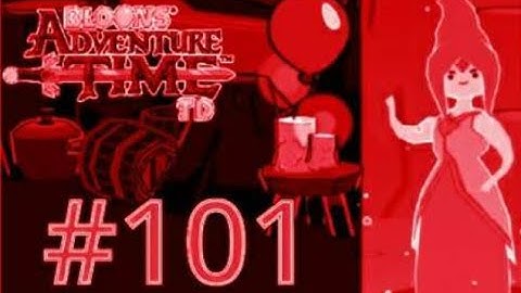 Impoppable Burning rubber - Bloons Adventure time TD gameplay part 101 no commentary