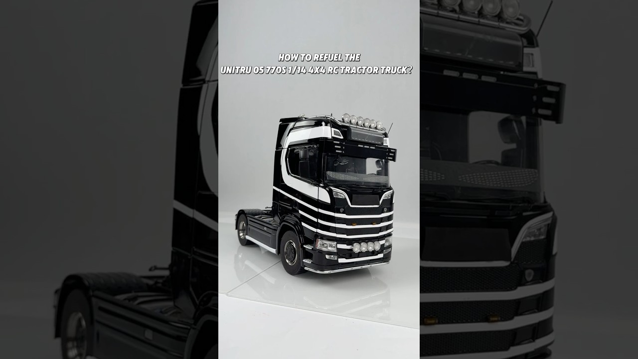 Time to wake up your 1/14 Unitru 05 770S Tractor Truck! 