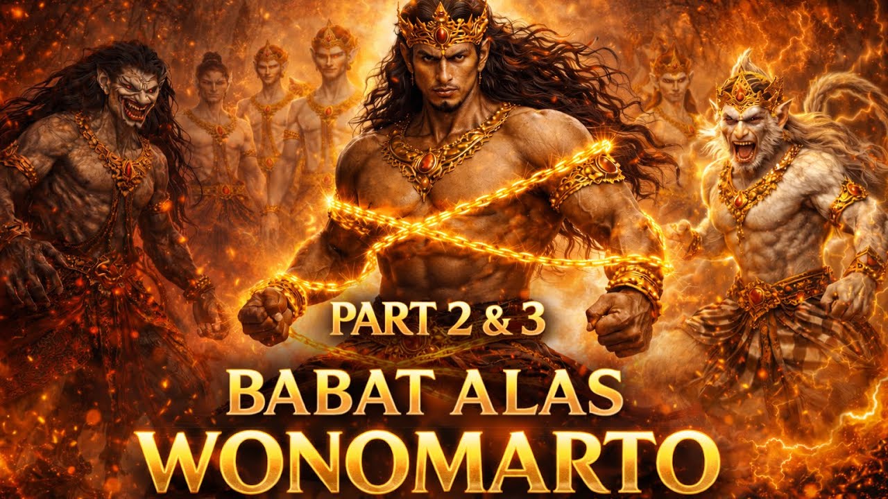 PART 2 dan PART 3 BABAT ALAS WONOMARTO “ANIMASI WAYANG KREATIF”