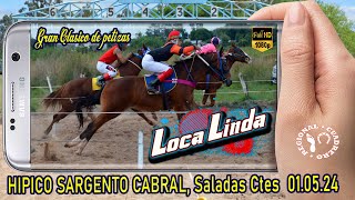 LOCA LINDA-Clasico de Petizas- Hipico Sargento Cabral, Saladas Ctes 01.05.24